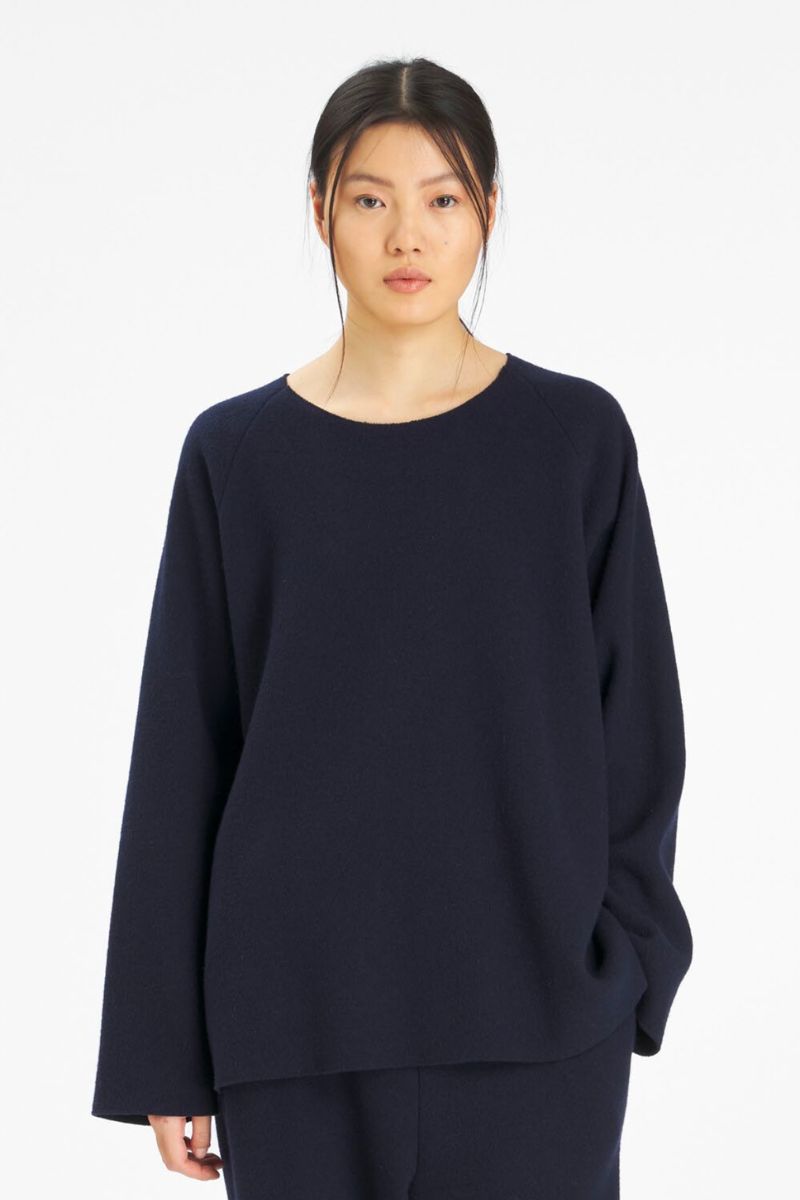 Sweater Emily Woven - Navy