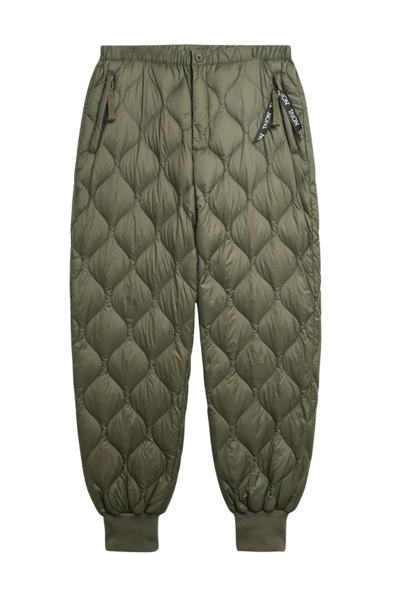 Military Down Bukser - Dark Olive