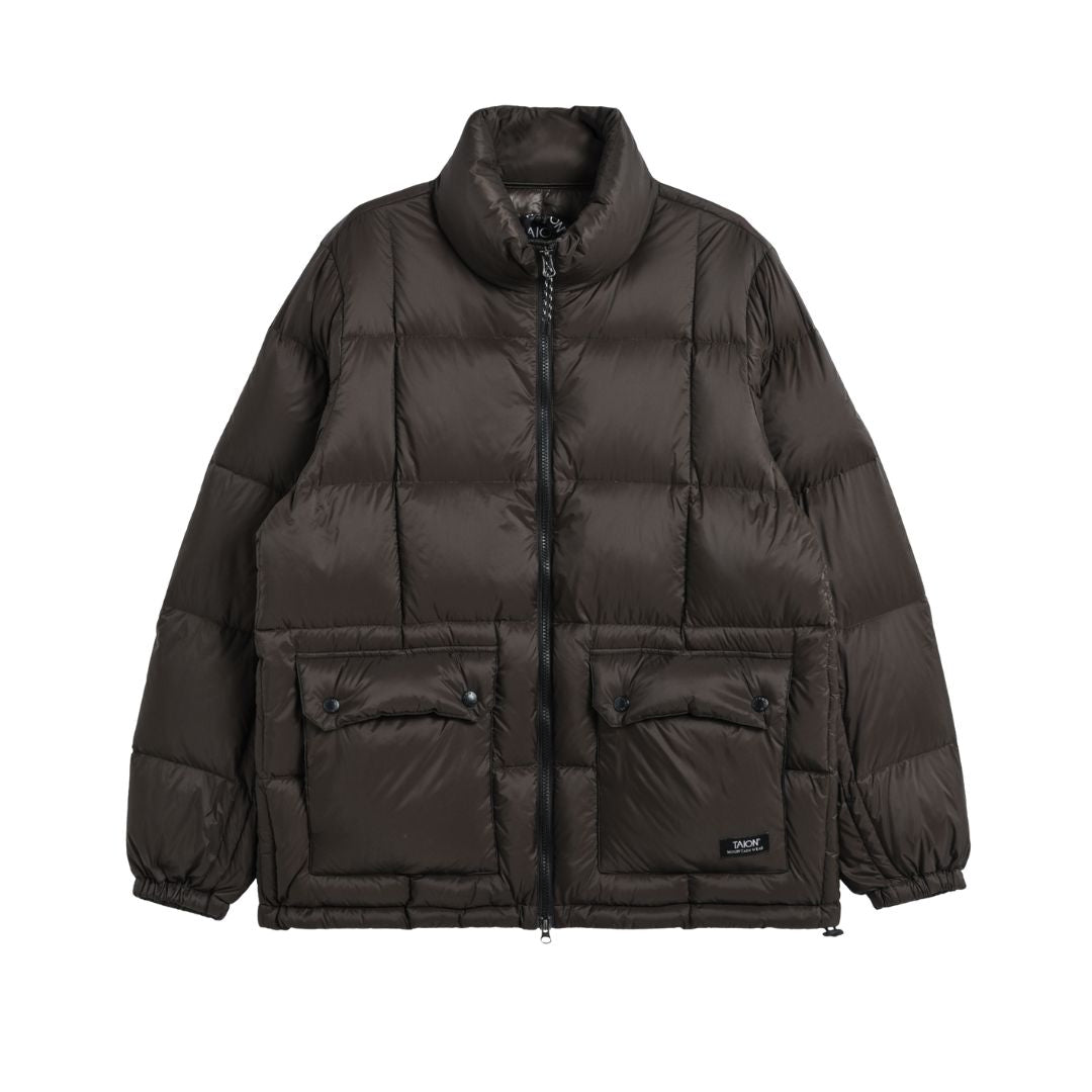 Mountain Packable Volume Down Jacket - Dark Chocolate