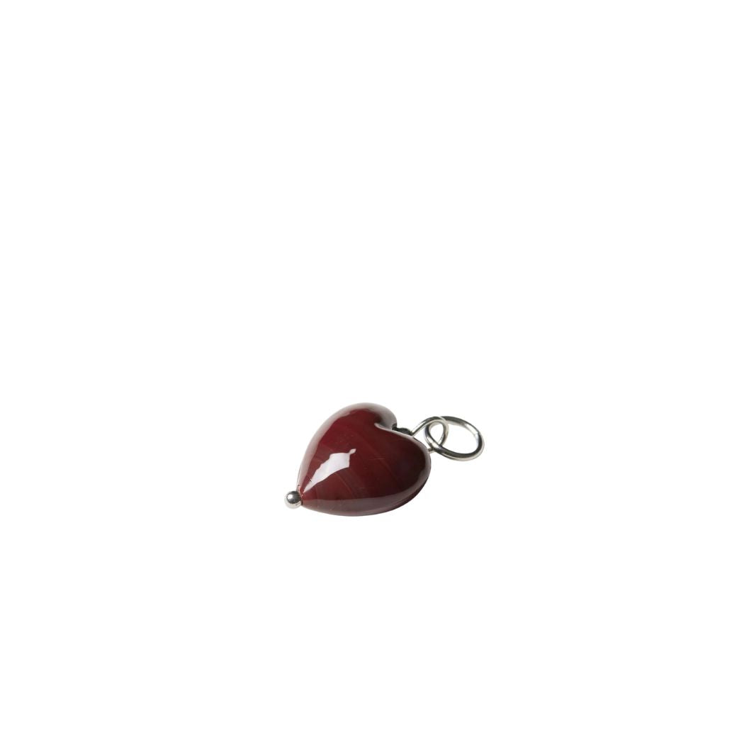 Uma Vedhæng - Red Jasper Silver