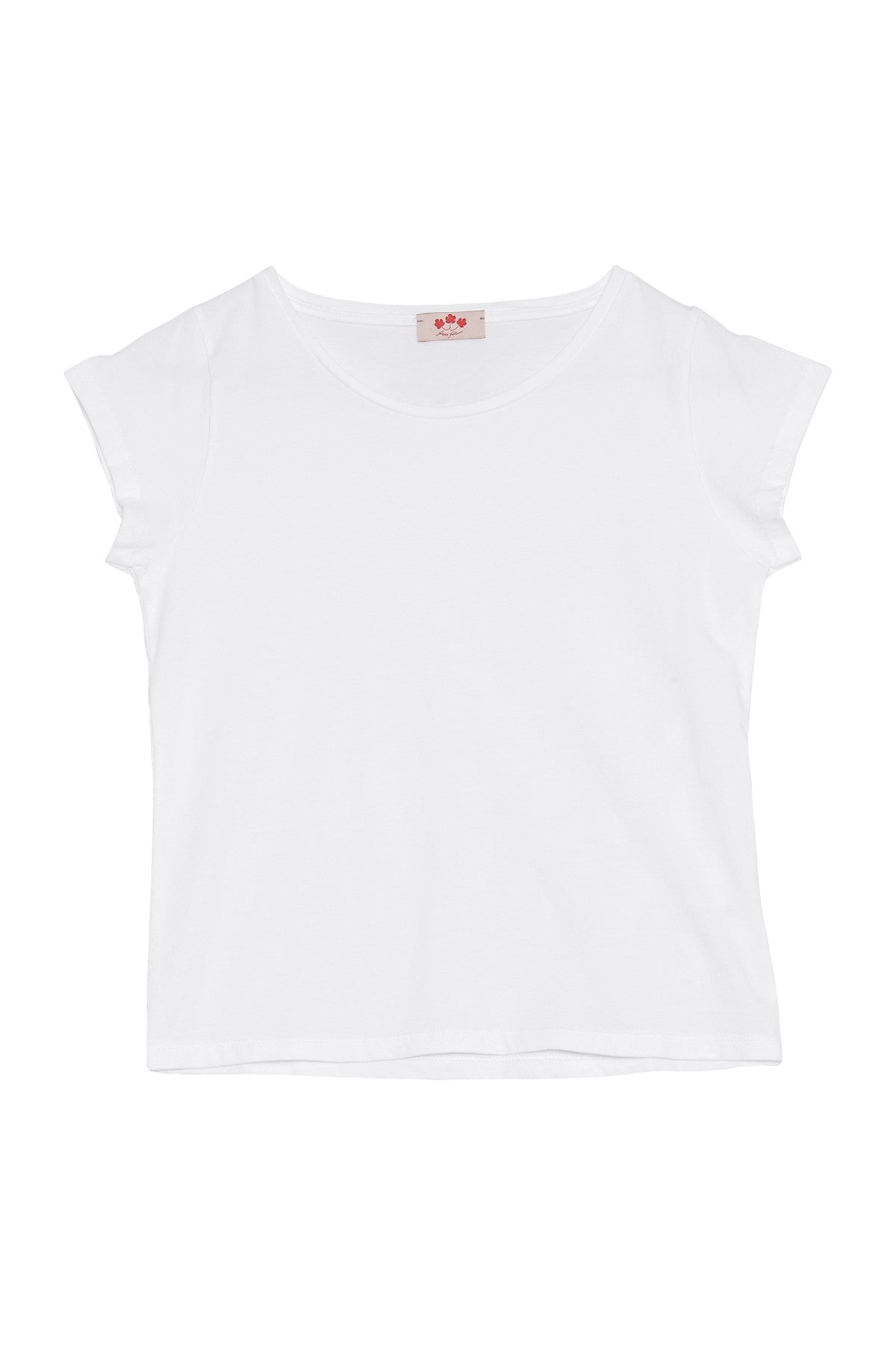 Organic Short Sleeve T-shirt - Light Cream