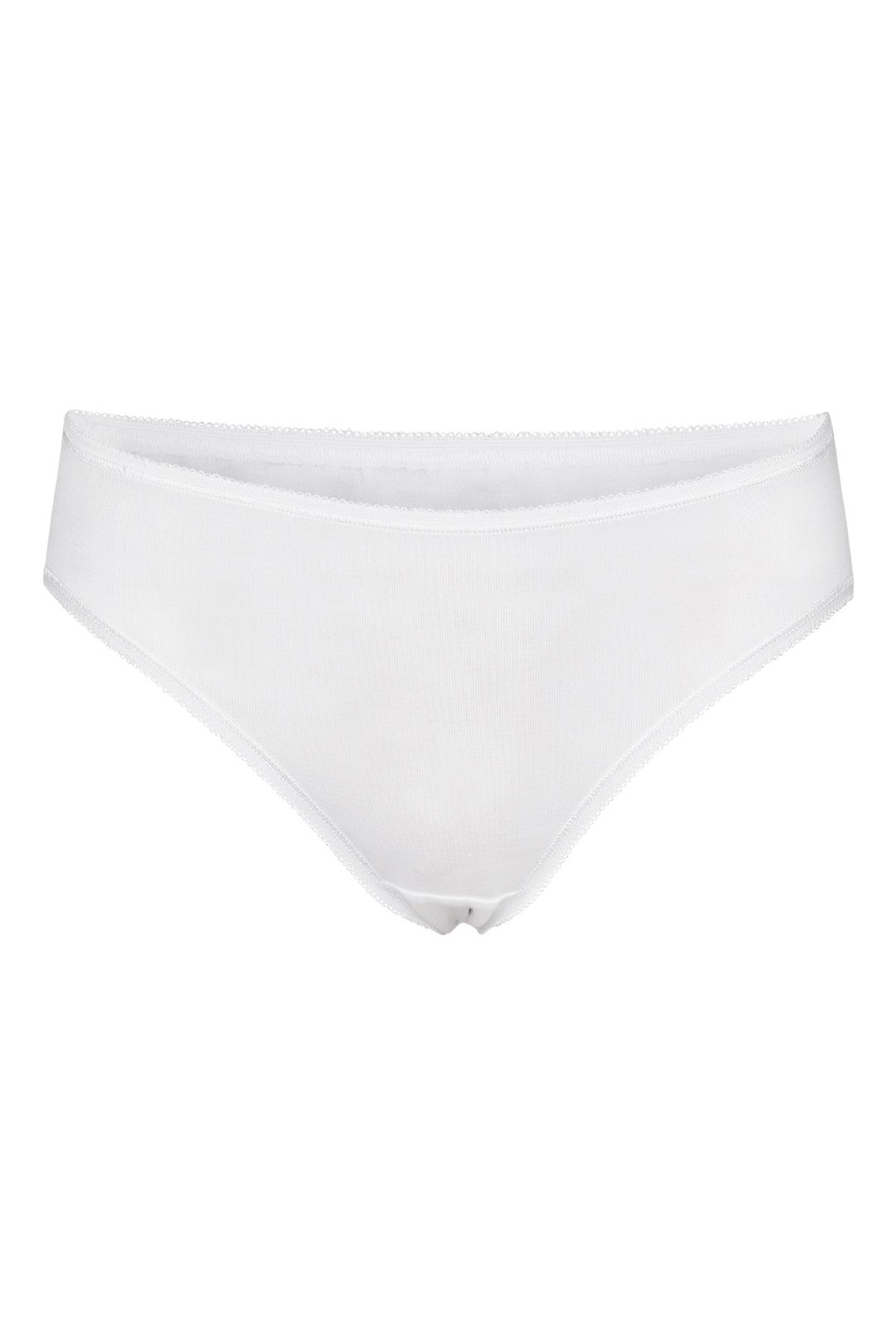 Mini Rise Panties - White
