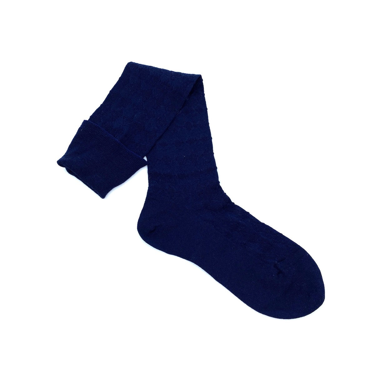 Super Merino Links Socks - Navy 