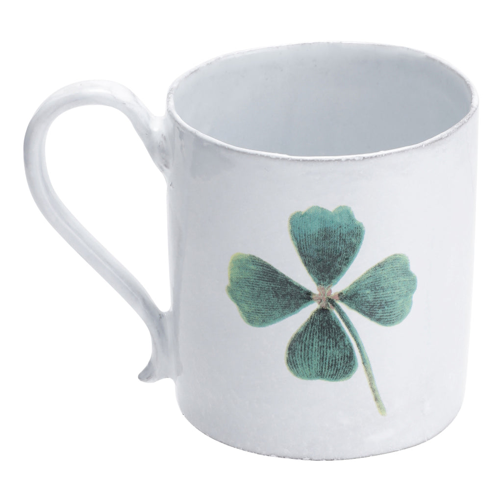 Astier de Villatte John Derian Four Leaf Clover Mug | Lubarol