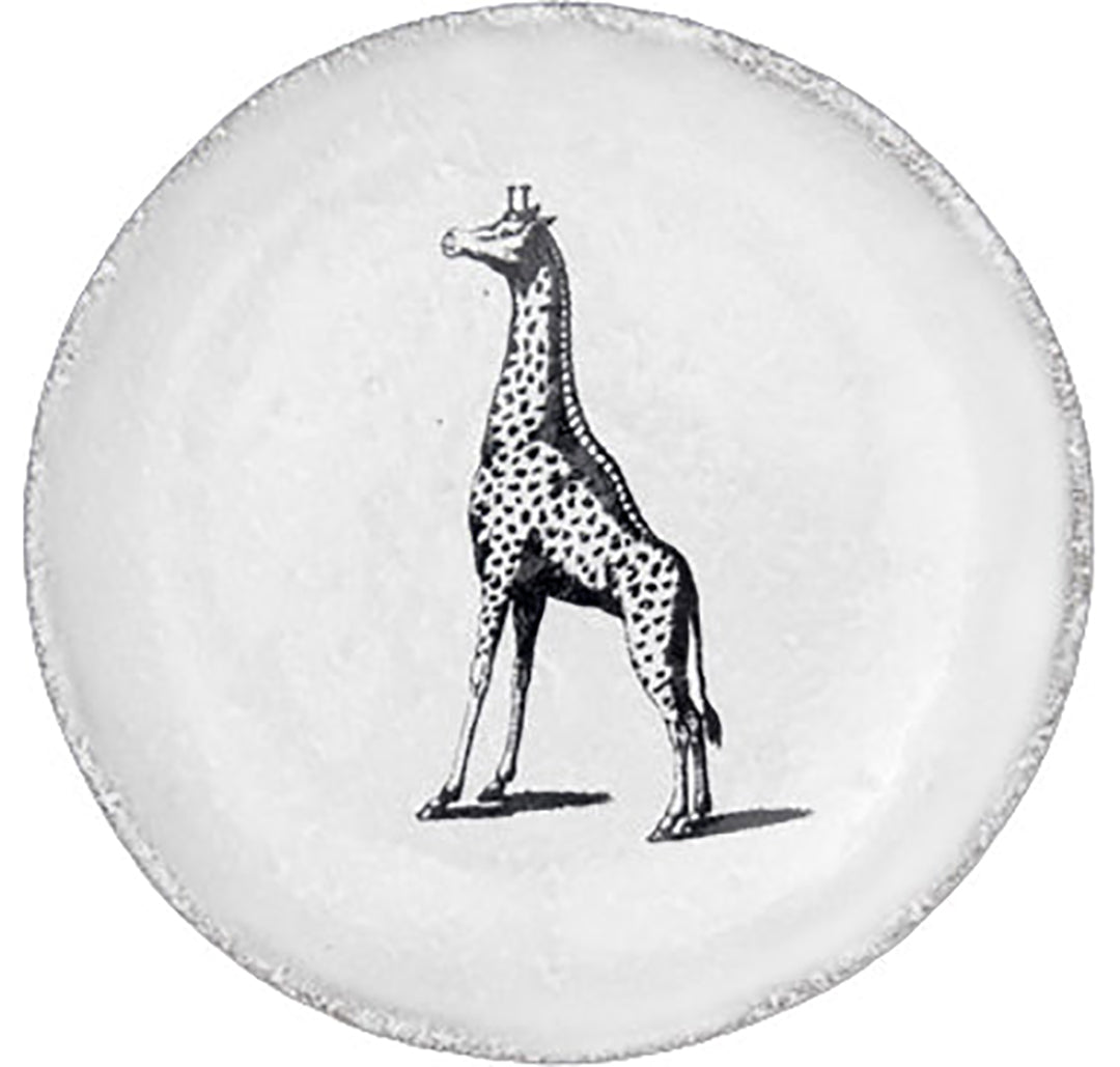 John Derian Giraffe Plate