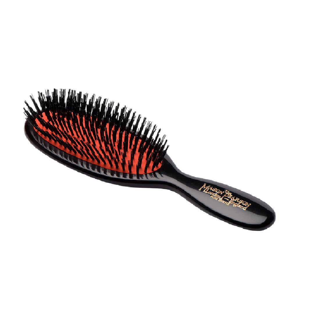 Pocket Bristle Hairbrush - Dark Ruby 