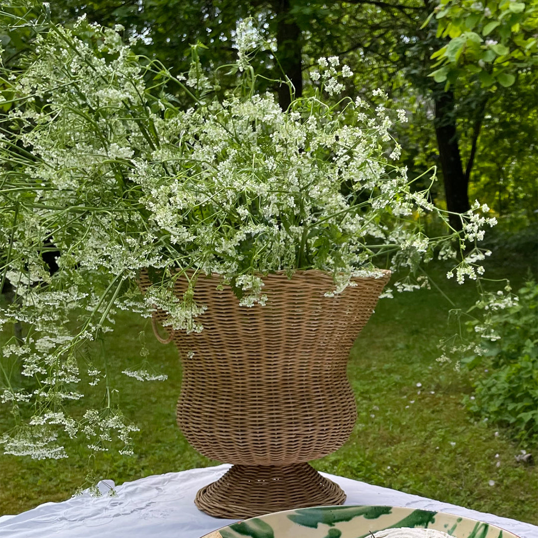 Medium Medici Rattan Vase