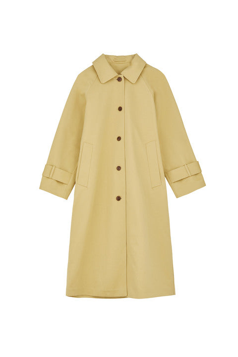 Macy Coat - Pale Yellow